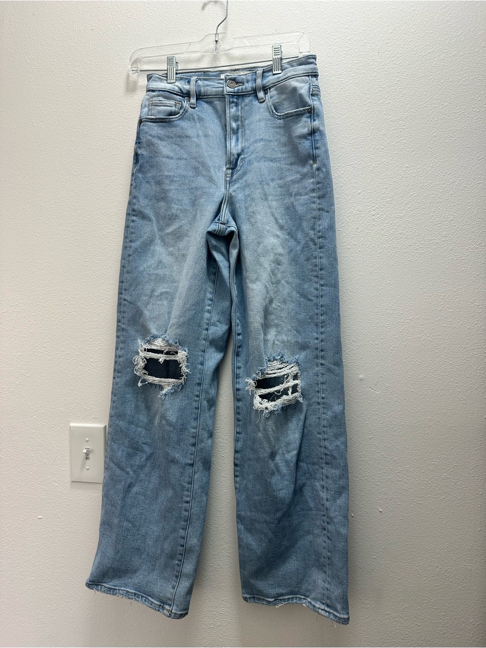 Hidden wide leg jeans